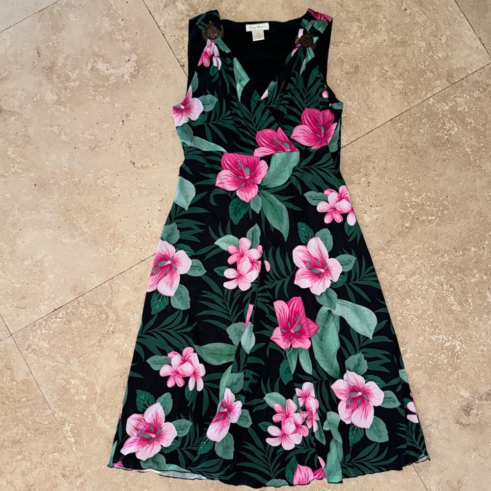 Tommy Bahama silk dress M